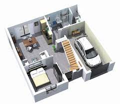 4 chambres modèle habitat concept a