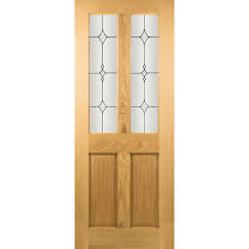 Seadec Oak Waterford Clear Glass Door 6