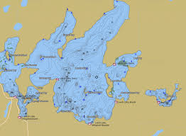 Leech Lake Maps Depth Vegetation Topography Blog