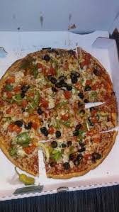 Thin Crust Veggie Pizza From Papa Johns Pizza Very Good