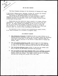 the black race politics religion and wyoming football click to enlarge the black student alliance issued this statement calling for protests the wednesday before the byu game in 1969