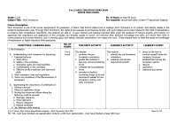 Resume example template for college student seeking part time. Work Immersion Program Docsity