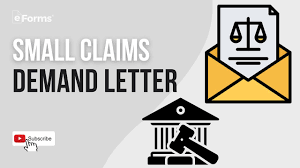 free small claims demand letter pdf