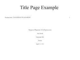 Apa Title Page Sample Magdalene Project Org