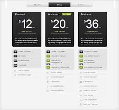 20 Best Designed Pricing Comparison Table Examples Pricing