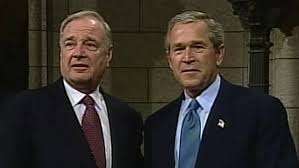 Bush will be more about pictures than words. George W Bush S Long Delayed First Official Visit To Canada Cbc Archives