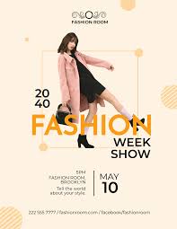 free fashion event flyer templates