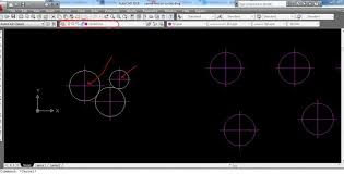 circle autocad 2d drafting object