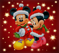 merry christmas from mickey minnie