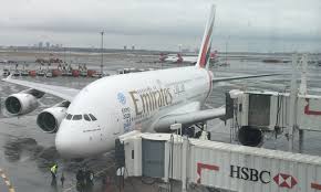 emirates a380 first cl jfk to dubai