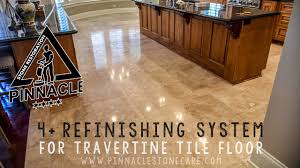 how we re travertine tile floor