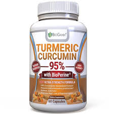 Buy Organic Turmeric Curcumin Extract 95% Standardized with BioPerine  Powder Pills | ShopHealthy.in