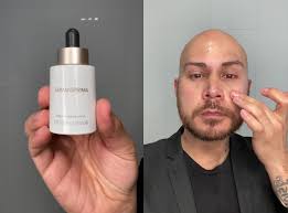 male makeup routine with giorgio armani