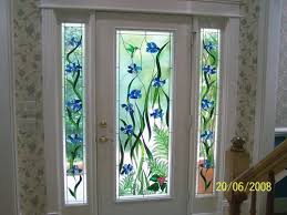 Designer Stained Glass Door