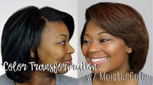 Color Transformation Dark Brown To Copper W Avlon Moisturcolor