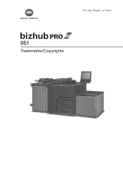 Dec 8th 2020, 17:49 gmt. Konica Minolta Bizhub Pro 951 Manual