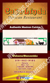 We did not find results for: Casa Linda Mexican Grill Home Anamosa Iowa Menu Prices Restaurant Reviews Facebook
