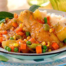 Chicken And Mixed Vegetable Stew gambar png