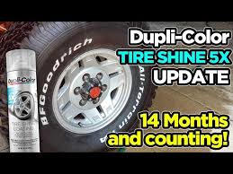 Update Duplicolor Tire Shine Has