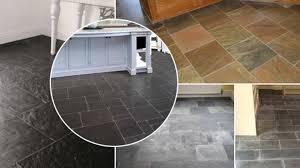 slate flooring is made impressive with