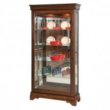 solid hardwood curio cabinets country
