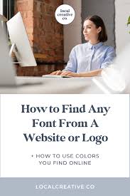 find fonts from any or logo