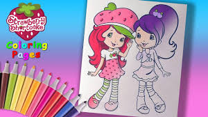 Select from 35450 printable crafts of cartoons, nature, animals, bible and many more. Strawberry Shortcake Coloring Pages For Girls Plum Pudding And Strawberry Shortcake Coloring Youtube