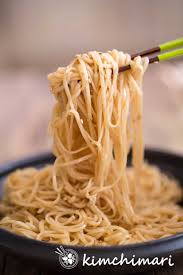 simple korean soy sauce noodles
