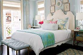 Nov 11, 2019 · if you're in need of some ideas when choosing bedroom wall colors, there are hundreds from which you can choose. 17 Distinctive Ways To Decorate With Blue Walls In Every Shade Better Homes Gardens