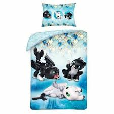 train your dragon baby bed linen set