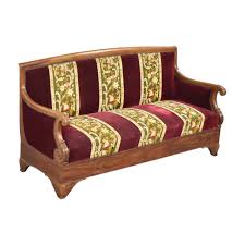 biedermeier custom bench cushion sofa