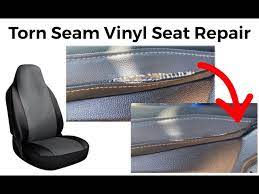 Diy Vinyl Vehicle Seat Repair Torn