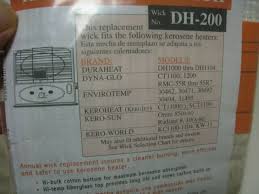 Duraheat Dh 200 Kerosene Heater Wick