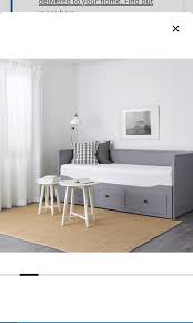 ikea hemnes daybed and chest of drawer