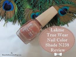 lakme true wear nail color shade n238