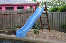 With a few natural and practical decorations, like plants or a pool chairs. How To Make A Diy Pool Slide Quickly Easily Upgraded Home
