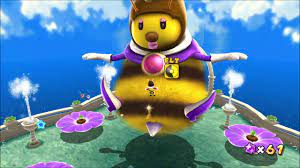 Super Mario Galaxy - Honeyhive Galaxy - Bee Mario Takes Flight - YouTube