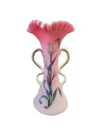 Glassware Art Glass Pink Glass Vase