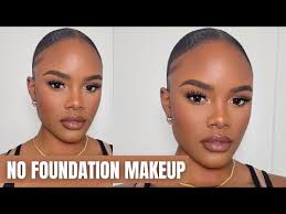no foundation makeup tutorial how to