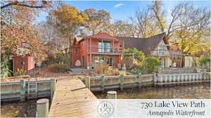 annapolis waterfront home w deep water