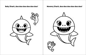 The unique appearance of this shark will surely intrigue your first grader. Baby Shark My First Big Book Of Coloring Book By Pinkfong Official Publisher Page Simon Schuster