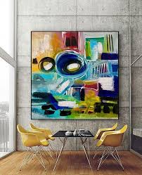 Large Abstract Painting Huge Wall Art