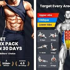 best android app for six pack abs