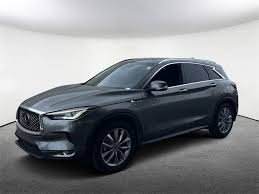 Used 2022 Gray Infiniti Qx50 Luxe For