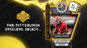 Steelers select George Pickens in the ...