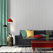 Style Interior With Dark Blue Sofa And