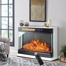 Electric Fireplace Led Heater Free