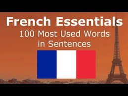 Basic French Words To Get You Started
