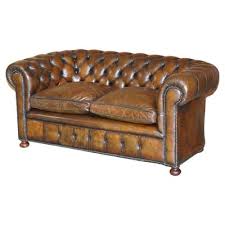 Walnut Chesterfield Sofa