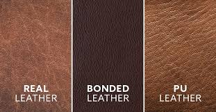 vs bonded vs faux leather